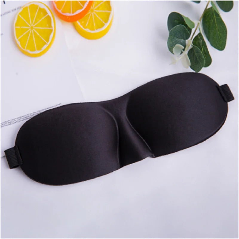 Experience Uninterrupted Sleep with Our 3D Light Blocking Eye Mask – Soft, Padded, and Perfect for Travel!